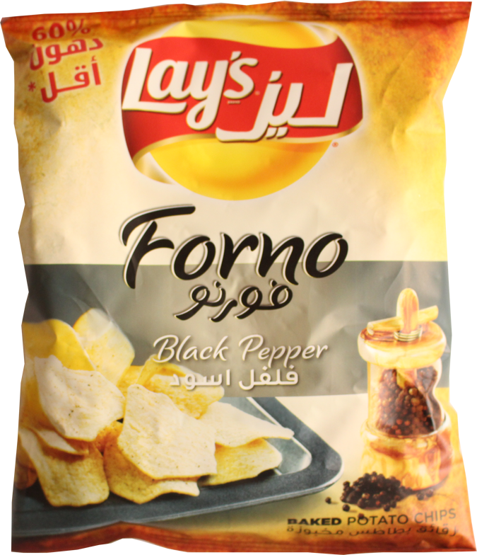 Lays Forno Black Pepper 43g